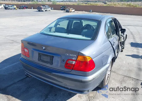 2001 BMW 330 I из США, поврежденный, VIN WBAAV53441JS90432